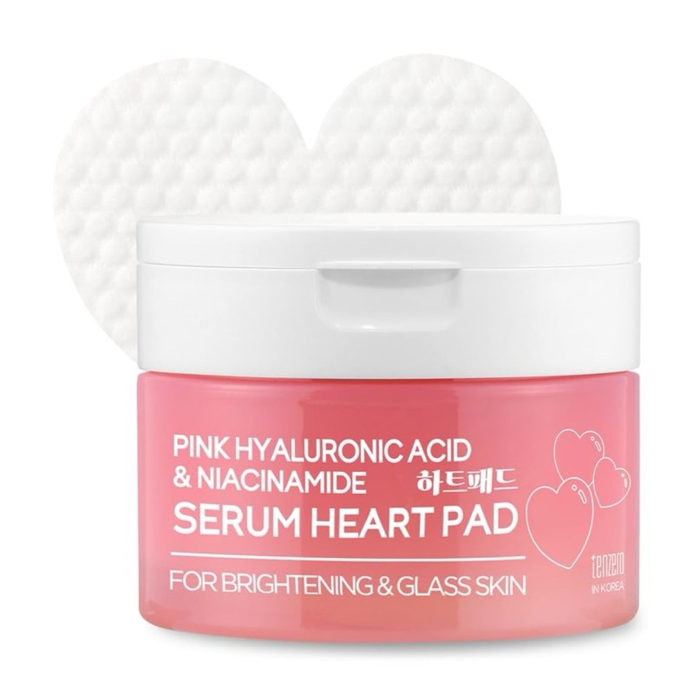 NEW TenZero Hydronic Acid & Niacinamide Heart Serum Pad 🇰🇷